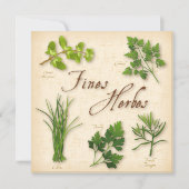 Fines Herbs Recipe Card (Voorkant)