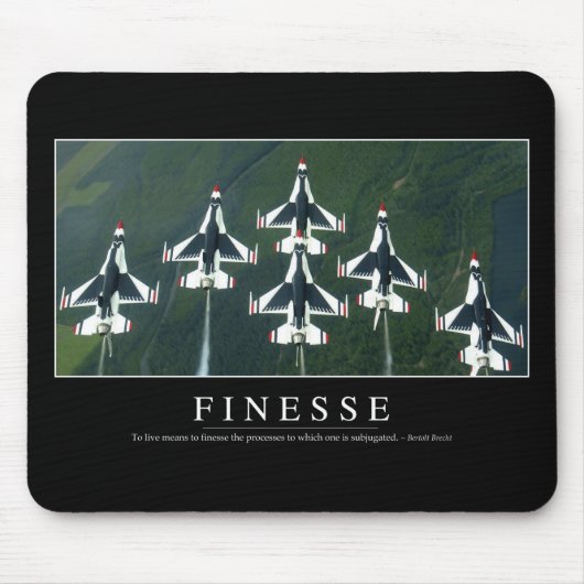 Finesse: Inspirerend prijsopgave Muismat (Voorkant)