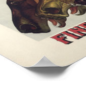 Finest in de wereld -  paardenraces poster (Hoek)