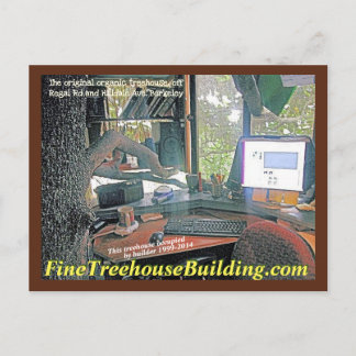 FineTreehouseBuilding Regal Road desk - Briefkaart