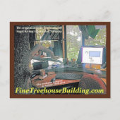 FineTreehouseBuilding Regal Road desk - Briefkaart (Voorkant)
