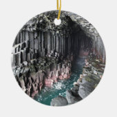 FINGALS CAVE KERAMISCH ORNAMENT (Voorkant)