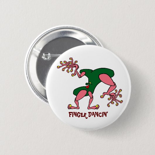 Finger Dancin' Button (Voorkant /achterkant)