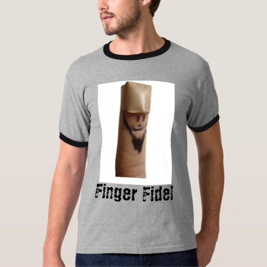 Finger Fidel T-shirt (Voorkant)