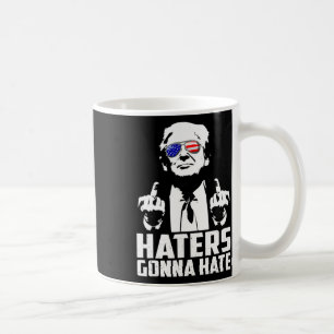 Finger Funny Haters gaan President Donald TR haten Koffiemok