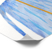 Finger in ear poster (Hoek)