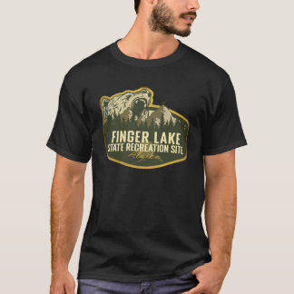 Finger Lake State Recreation Site Alaska Camping R T-shirt