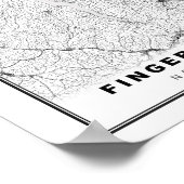 Finger Lakes Map Poster (Hoek)
