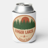 Finger Lakes National Forest Blikjeskoeler (Blikje Achterkant)