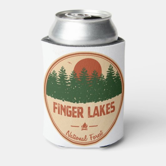 Finger Lakes National Forest Blikjeskoeler (Blikje Achterkant)