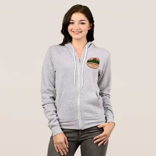 Finger Lakes National Forest Hoodie (Voorkant volledig)