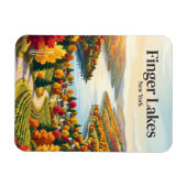 Finger Lakes USA Magneet (Horizontaal)