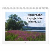 FINGER LAKT CAYUGA LAKE ITHACA-kalender Kalender (Hoes)