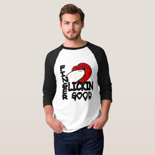Finger Lickin Good T-shirt (Voorkant volledig)