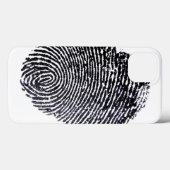 Finger Print Case-Mate iPhone Case (Achterkant (horizontaal))
