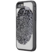 Finger Print Case-Mate iPhone Case (Achterkant Links)