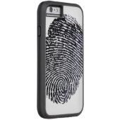 Finger Print Case-Mate iPhone Case (Achterkant/Rechts)