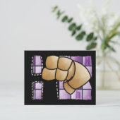 Fingeralphabet H Briefkaart (Staand voorkant)