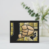 Fingeralphabet J Briefkaart (Staand voorkant)