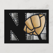 Fingeralphabet N Briefkaart (Voorkant)