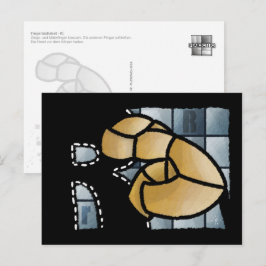 Fingeralphabet R Briefkaart