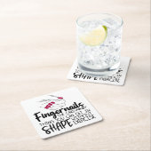 Fingernails Quote Nail Technician Nail A Kartonnen Onderzetters (Insitu)