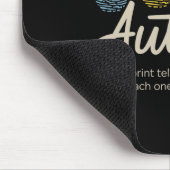 Fingerprint Autism5  Muismat (Hoek)