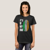 Fingerprint DNA St Patrick's Day Irish Flag Irelan T-shirt (Voorkant volledig)