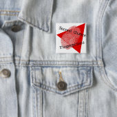 Fingerprints Album Art Vierkante Button 5,1 Cm (In situ)