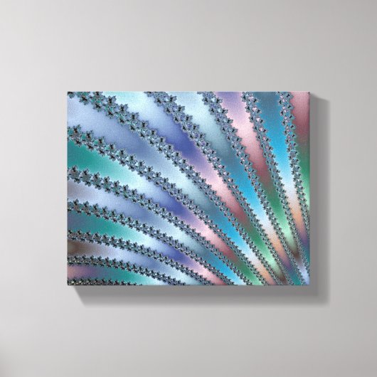 Fingers Fractal Art Canvas Afdruk (Voorkant)