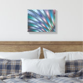Fingers Fractal Art Canvas Afdruk (Insitu (Slaapkamer))
