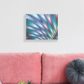 Fingers Fractal Art Canvas Afdruk (Insitu (Woonkamer))