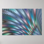 Fingers Fractal Art Poster (Voorkant)