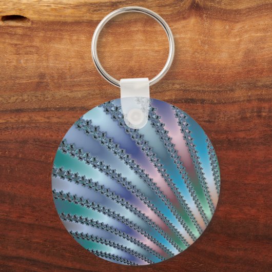 Fingers Fractal Art Sleutelhanger (Voorkant)