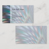 Fingers Fractal Art Visitekaartje (Voorkant / Achterkant)