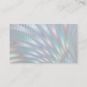 Fingers Fractal Art Visitekaartje (Achterkant)