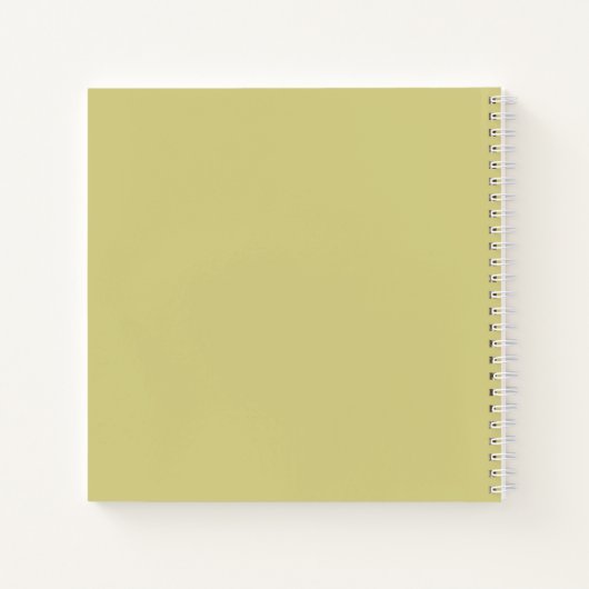 Fingertip Daisy – Soft Aesthetic Spiral Notebook Notitieboek (Achterkant)
