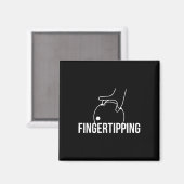 Fingertipping Bowling Grip Design voor Bowlers Thr Magneet (Voorkant / Achterkant)