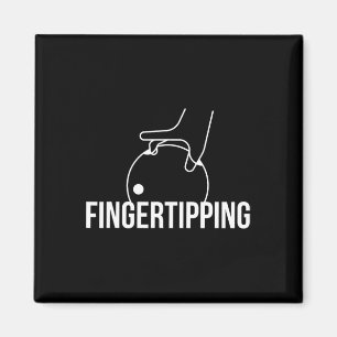 Fingertipping Bowling Grip Design voor Bowlers Thr Magneet