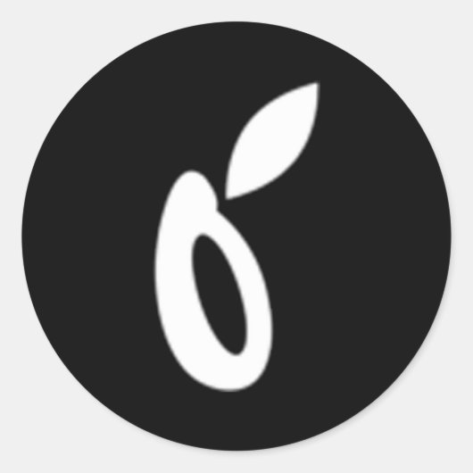 Fingo Ronde Sticker (Voorkant)