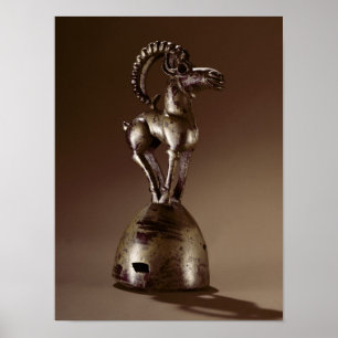 Finiaal met een berggeit poster