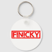Finicky Stamp Sleutelhanger (Voorkant)