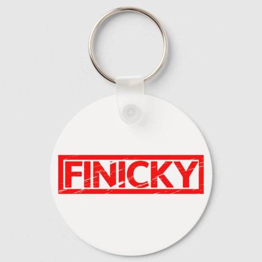 Finicky Stamp Sleutelhanger (Voorkant)