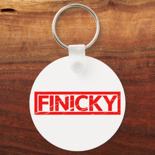 Finicky Stamp Sleutelhanger (Achterkant)