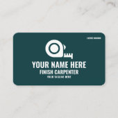 Finish Carpenter Elite Woodworking Forest Green Visitekaartje (Voorkant)