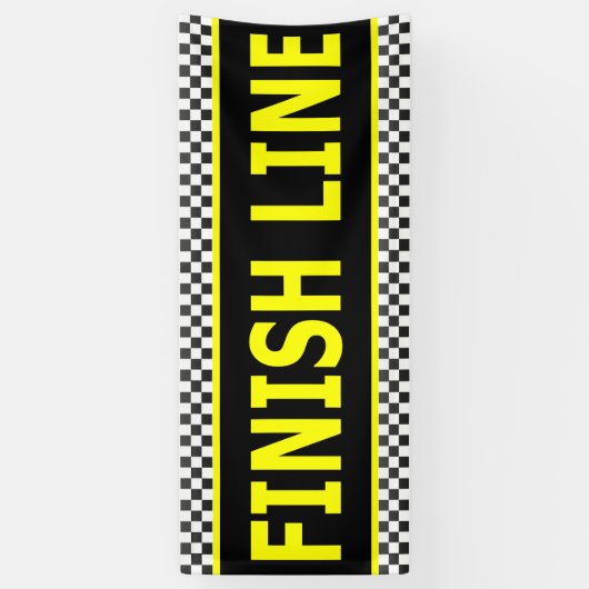 Finish Line Banner (Verticaal)