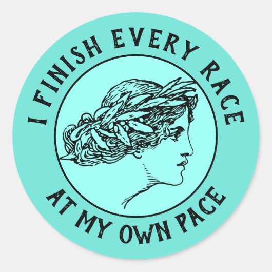 Finish Pace Sticker (Voorkant)