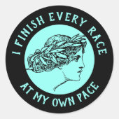 Finish Pace Sticker (Voorkant)