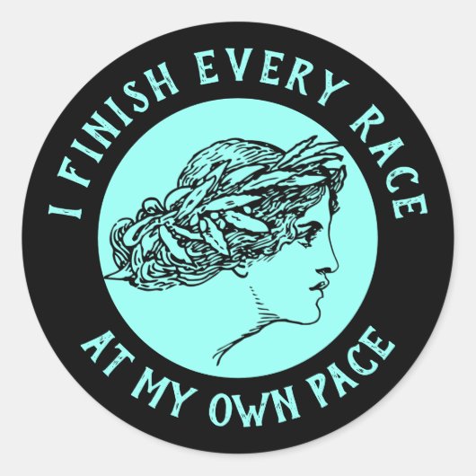 Finish Pace Sticker (Voorkant)
