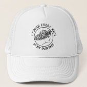 Finish Pace Trucker Hat Trucker Pet (Voorkant)